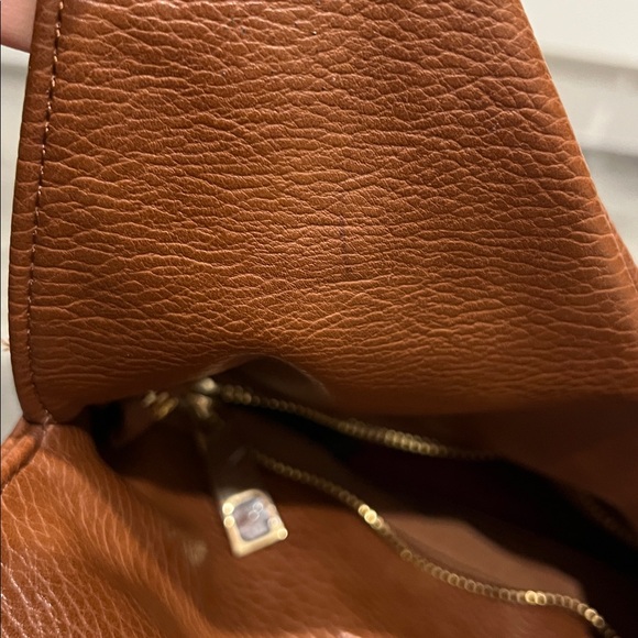 Sondra Roberts Squared Faux Pebble Leather Knotted Handle Tote Bag - Picture 11 of 14